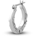 ロジウム サイドアラベスク シルバーピアス*AQUA SILVER(アクアシルバー)