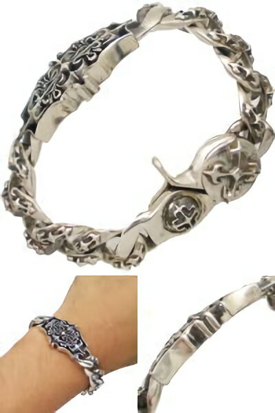 フローラクロス シルバーブレスレット*Enemy(エネミー)