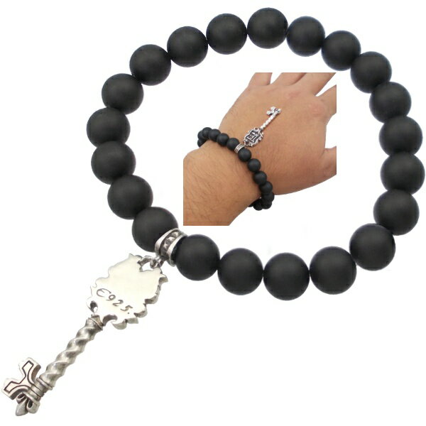 ロゴキー シルバーマッドオニキスブレスレット*Enemy(エネミー) 2