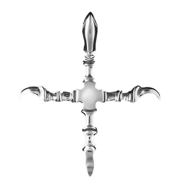 ロンワンズ(LONE ONES)*ラージクレッセントクロス シルバーペンダントトップ