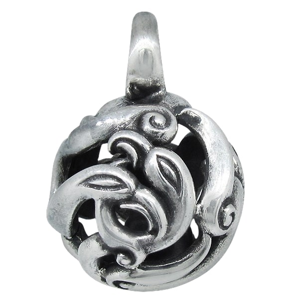 ロンワンズ(LONE ONES)*スモールラブポッド シルバーペンダントトップ