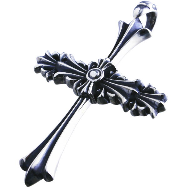 ロンワンズ(LONE ONES)* スモール クロムクロス シルバーペンダントトップ