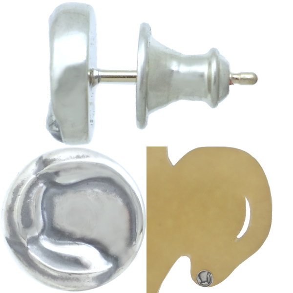 ロンワンズ(LONE ONES)*フローメダリオン シルバーピアス