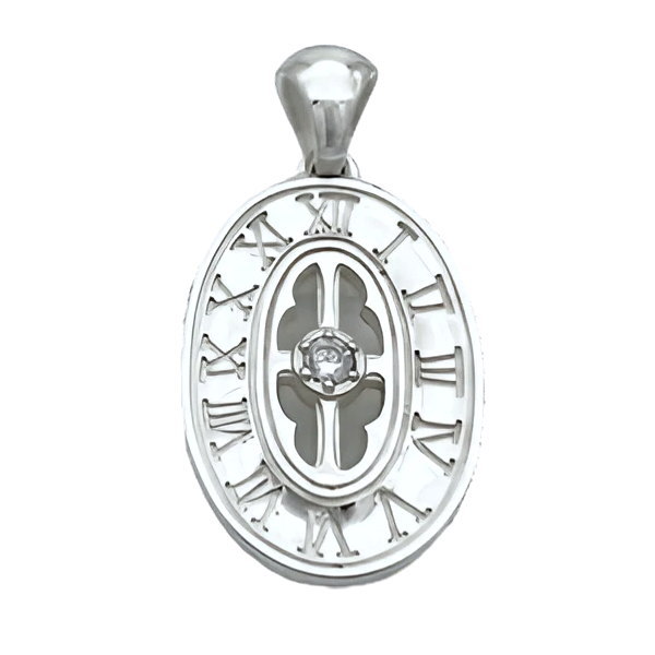 ホワイト アブソリュート アラウンドサークル”M” シルバーペンダントトップ*Mad Graffiti（マッドグラ..