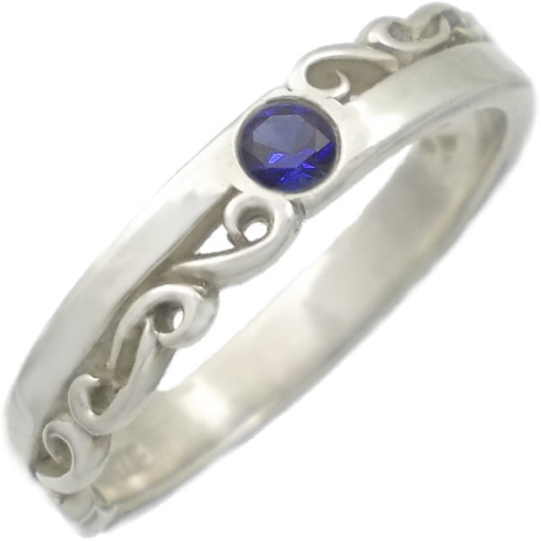 サファイアホワイトハーフスクロール...