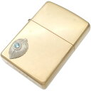 (11月)ブルートパーズ ホワイト ネイディブ ハート フェザー ブラスジッポ 誕生石