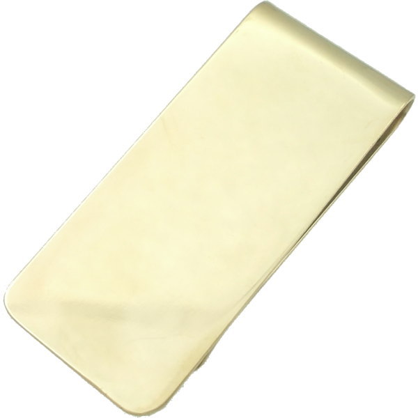 イエロージルコニア スパイダー ブラスマネークリップ 金運 開運 誕生石