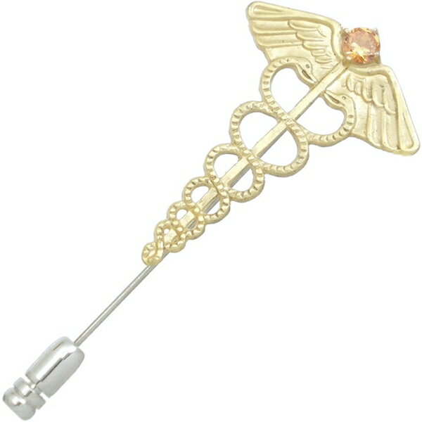 シャンパンCZ ゴールドコート ラージ ケーリュケイオン シルバーラペルピン