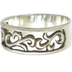 スクロール シルバーリング(指輪)