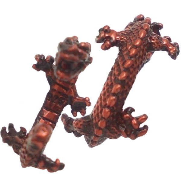 シルバーアクセサリーバズショットのレッドコート ニュー ドラゴン シルバーイヤーカフス開運/メンズ イヤーカフス シルバー925 メンズレディース アクセサリー｜アングル2