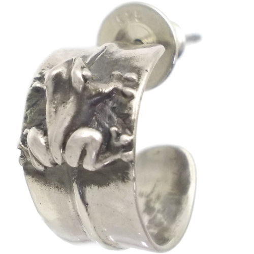 カエル シルバーピアス