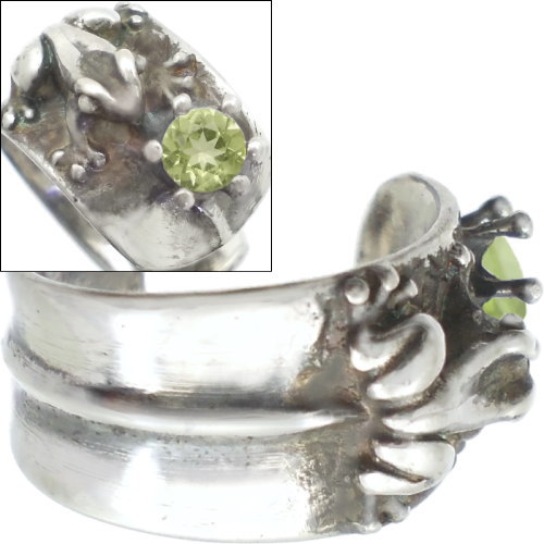 ■ノンブランド 【 イヤリング ピアス 】 └【タイプ】 シルバー925 蛙カエル 雫しずく ミルククラウン カフ カフス バースデー ギフト 誕生石 ガーネット アメシスト アクアマリン エメラルド ムーンストーン ルビー サファイア ペ...