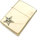 (8月)ペリドット ツイン スター ブラスジッポ 誕生石