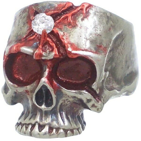 ■RustySkull/ラスティスカル【 リング 指輪 】 └【タイプ】 ジルコニア 卒寿 白寿 百寿 キュービック CZ キュービックジルコニア シルバー925 ギフト 誕生石 ガーネット アメシスト アクアマリン エメラルド ムーンスト...