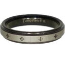 タングステンリング ブラッククロススモールタングステン リング ( 指輪 ) Tungsten