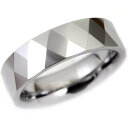 ワイドダイヤカットタングステン リング ( 指輪 ) Tungsten