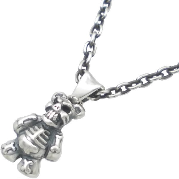 トラヴィスワーカー(TRAVIS WALKER)*テディボーンスカル シルバーペンダントチャーム