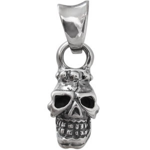 トラヴィスワーカー(TRAVIS WALKER)*スカル シルバーペンダントトップ