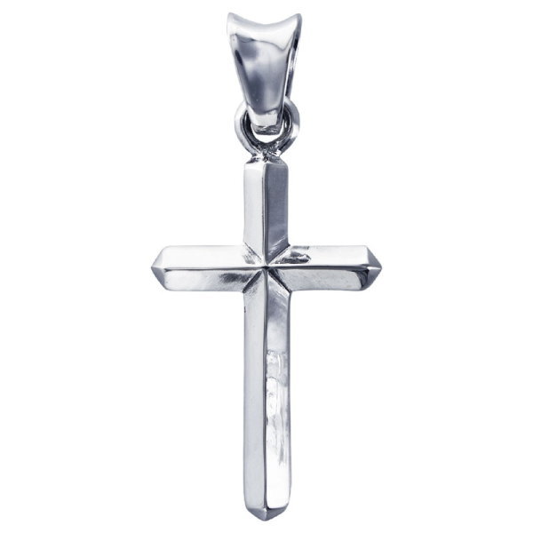 トラヴィスワーカー(TRAVIS WALKER)*ラージ バー クロス シルバーペンダントトップ