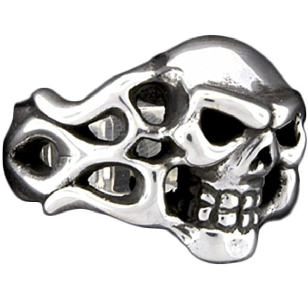 トラヴィスワーカー(TRAVIS WALKER)* フレイムドスカル シルバーリング（指輪）