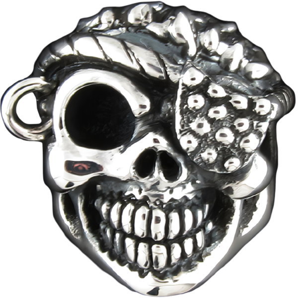 トラヴィスワーカー(TRAVIS WALKER)* イヤリング スカリーワグ スカル シルバーリング（指輪）