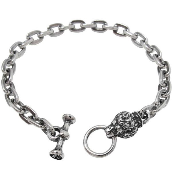 トラヴィスワーカー(TRAVIS WALKER)*ライオン シルバーブレスレット