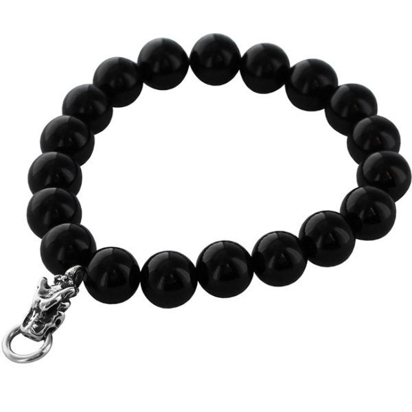 Rakuten - トラヴィスワーカー(TRAVIS WALKER)* 10mm オニキス ガーゴイルブレスレット