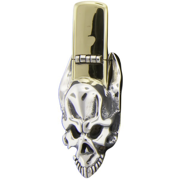 トラヴィスワーカー(TRAVIS WALKER)* ヘルファイア スカル ブラスジッポ