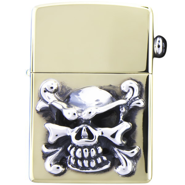 トラヴィスワーカー(TRAVIS WALKER)* ポイズン スカル ブラスジッポ