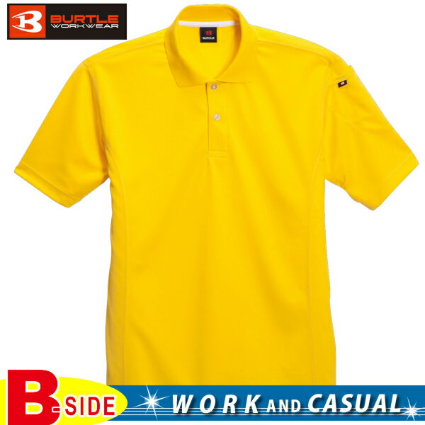 樂天商城 - バートル【BURTLE】半袖ポロシャツ【UNISEX 男女兼用】汗のべたつきを防ぐ吸汗速乾加工 305【メール便対象商品】