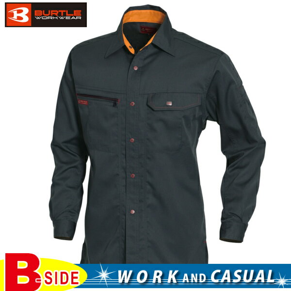 樂天商城 - バートル【BURTLE】長袖シャツ【MENS メンズ】エコマーク・グリーン購入法対応アイテム 6033
