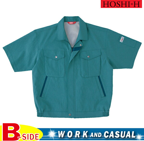 樂天商城 - 9320【Hoshi-h】作業服★半袖ブルゾン★ジャンパー