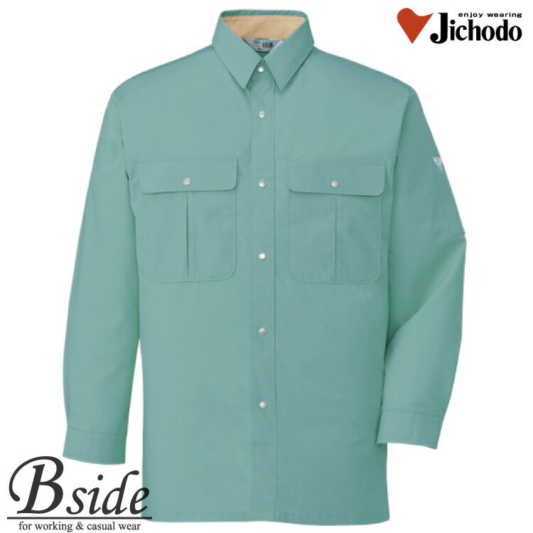 樂天商城 - 作業服・作業着・作業着　夏・長袖・シャツ・上着★34004 自重堂【JICHODO】【作業服】【形態安定長袖シャツ】上質な着心地イクオリティウェア