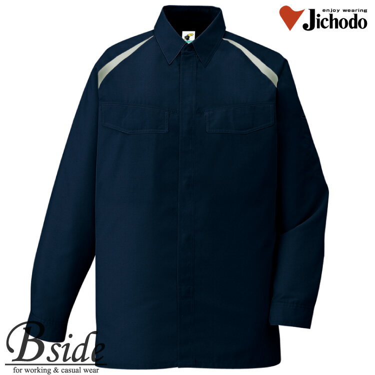樂天商城 - 85104自重堂【JICHODO】【作業服】【エコ製品制電長袖シャツ】多機能ペアユニフォーム