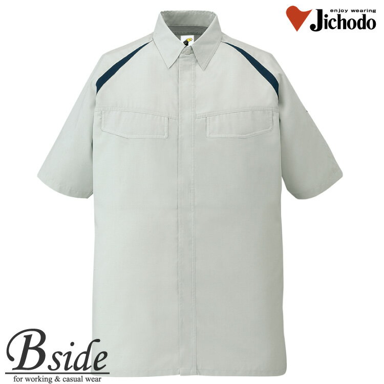樂天商城 - 85114自重堂【JICHODO】【作業服】【エコ製品制電半袖シャツ】多機能ペアユニフォーム