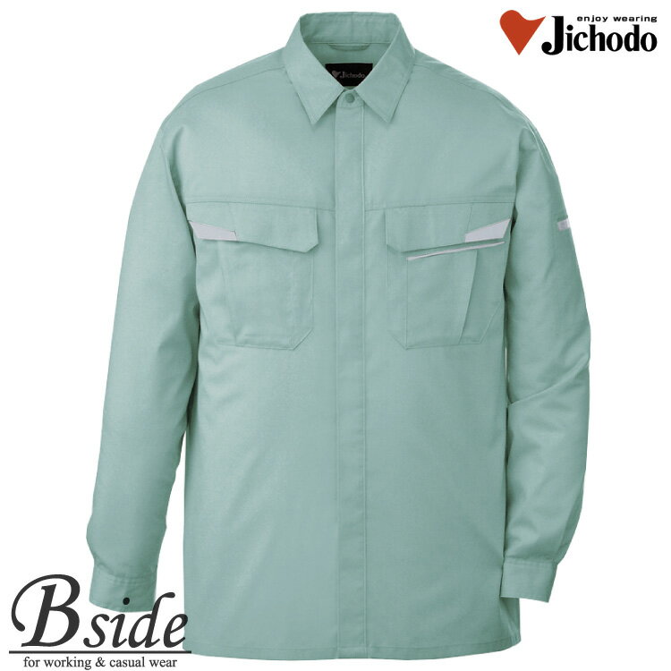 樂天商城 - 85604 自重堂【JICHODO】【作業服】【ストレッチ 長袖シャツ】安全設計の男女ペアユニフォーム