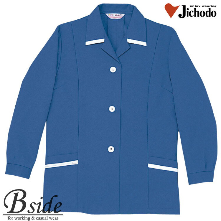 樂天商城 - 8801 自重堂★JICHODO ストレッチスモック★帯電防止素材使用