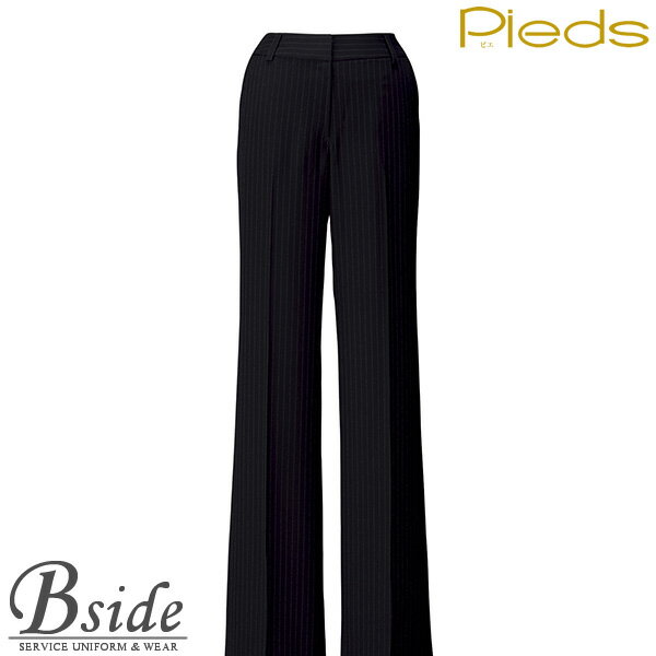 ピエ【Pieds】 セミワイドパンツ HCP9420 ストレスフリーな着心地、しなやかで、さらり、ノ