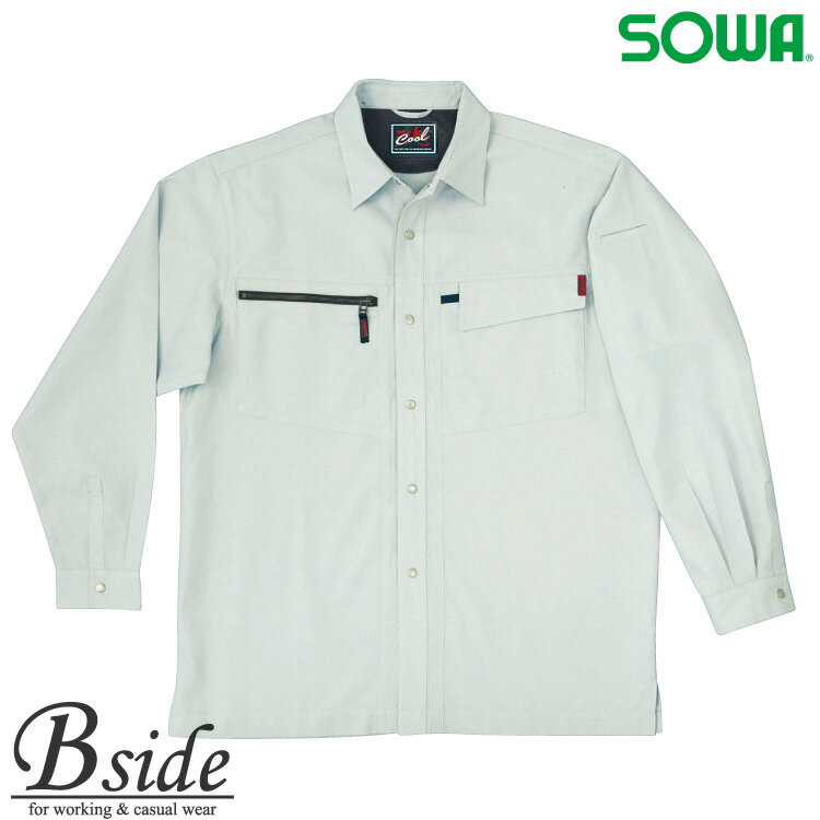 樂天商城 - 935 桑和【SOWA】作業服★吸汗速乾★長袖シャツ春夏素材使用