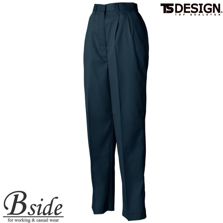 樂天商城 - 1702 藤和【TS DESIGN】TOWA top shaleton 作業服★シャープなデザイン★レディースパンツ