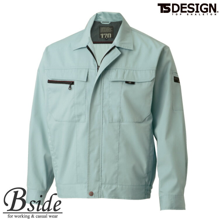 樂天商城 - 1706 藤和【TS DESIGN】TOWA top shaleton 作業服★シャープなデザイン★長袖ブルゾン