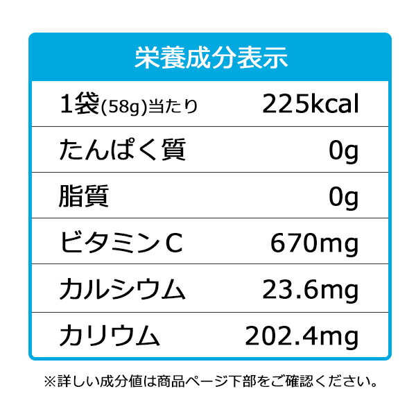 水分補給 ラクーナパウダー りんご味 58gの紹介画像2