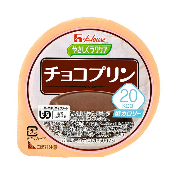 低カロリー やさしくラクケア 20kcalチョコプリン 60g