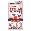 介護食 高カロリー キューピー ジャネフ ファインケア すっきりテイスト ピーチ風味 125ml×12本