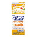 ■□お取り寄せになります□■ ※3〜5営業日中出荷 ご注文承り後のキャンセルは原則お受け致しかねます。 ブリックタイプゼリーでおいしくエネルギー摂取 エネルギー・たんぱく質・亜鉛に加えて、食物繊維・ビタミン・鉄もまとめて、おいしく摂取できるブリックタイプゼリーです。 冷やして切るだけでおいしいゼリーになり、また、1度溶かしたあとに再度冷やし固めることで、お好みの形にして盛り付けることが出来ます。 ＜特徴1＞ ・1本200gあたり、350kcalのエネルギーを摂取 ＜特徴2＞ ・たんぱく質 12g、食物繊維 4.2g、亜鉛 6mg、鉄 1.2mgを配合 商品掲載日：2016年7月15日JANコード【4902705124158】プレーン ストロベリー味 コーヒー あずき味 バナナ ミックスフルーツ ぶどう 抹茶 杏仁豆腐味 プリン味 バラエティBOX 商品詳細 内容量 220g×24本 原材料 砂糖、脱脂粉乳、食用精製加工油脂、デキストリン、難消化性デキストリン、ゼラチン、杏仁霜、カゼインNa、香料、乳化剤、pH調整剤、ゲル化剤（カラギナン）、ビタミン、グルコン酸亜鉛、ピロリン酸第二鉄 商品区分 食品 広告文責 三嶋商事株式会社 フリーダイヤル 0120-244-168※お客様のための連絡先です。営業電話はご遠慮下さい。 1本（220g）あたり 株式会社 明治 メイバランス ブリックゼリー 杏仁豆腐味 賞味期限保証　1ヶ月以上 成分 含量 成分 含量 エネルギー（kcal） 350 パントテン酸 （mg） 1.3 たんぱく質 (g) 12.0 ビタミンC（mg） 56 脂質 (g) 14.0 コリン（mg） - 糖質 (g) 43.0 ナトリウム（mg） 220 食物繊維(g) 4.2 カリウム（mg） 320 灰分(g) 1.8 カルシウム（mg） 180 水分(g) 145.0 マグネシウム（mg） 18 ビタミンA(μgRAE) 126 リン（mg） 195 ビタミンD (μg) 1.1 鉄（mg） 1.2 ビタミンE （mg） 6.4 亜鉛（mg） 6.0 ビタミンK (μg) - 銅（mg） 0.02 ビタミンB1 （mg） 0.30 マンガン（mg） 0.003 ビタミンB2 （mg） 0.60 クロム (μg) - ナイアシン(mgNE) 7.4 モリブデン (μg) 3.6 ビタミンB6 （mg） 0.66 セレン (μg) 3.2 ビタミンB12 (μg) 1.25 ヨウ素 (μg) 10.1 葉酸 (μg) 106 塩素（mg） 180 ビオチン (μg) 1.20 食塩換算量 (g) 0.56