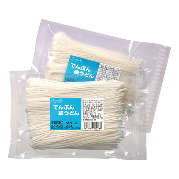 オト ジンゾウ先生のでんぷん 細うどん 100g×3食 [腎臓病食/低たんぱく食品/でんぷん食品]