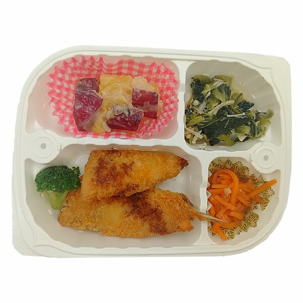 【冷凍】みしまの御膳ほのか あじフライ 200g 低たんぱく 弁当[腎臓病食/低たんぱく食品/たんぱく調整/塩分調整]