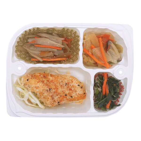 【冷凍】みしまの御膳ほのか カレイのマヨ七味焼き 190g低たんぱく 弁当[腎臓病食/低たんぱく食品/たんぱく調整/塩分調整]