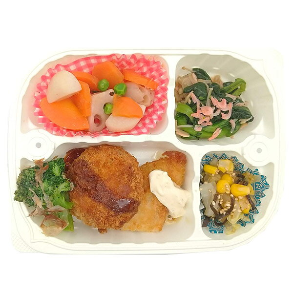 【冷凍】みしまの御膳みやび ミックスフライ 210g 低カロリー 減塩 弁当