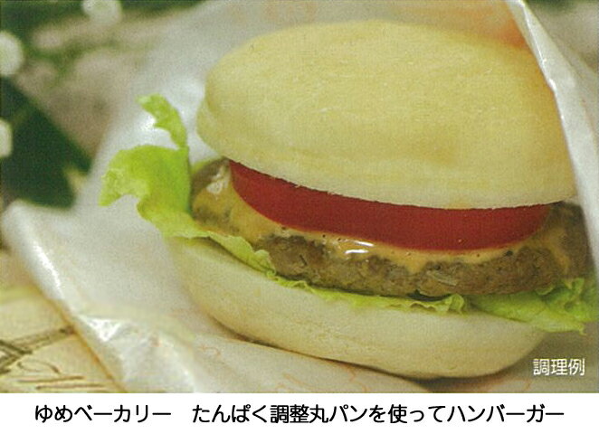 ゆめベーカリーたんぱく質調整丸パン （50g×20袋） [腎臓病食/低たんぱく食品/たんぱく調整]